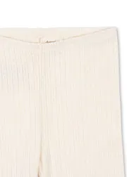 Konges Sløjd Minnie legging antique white biokatoen