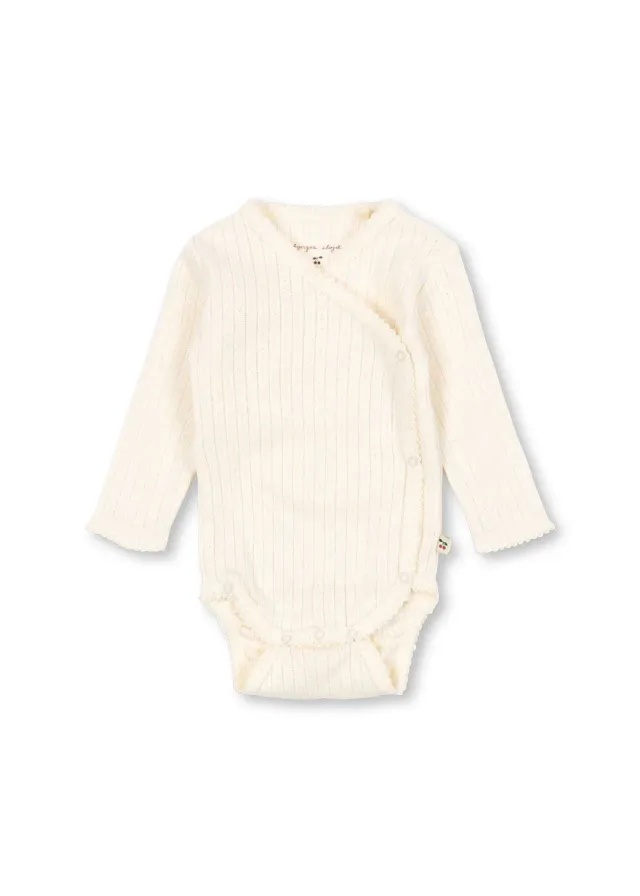 Konges Sløjd Minnie romper buttercream newborn