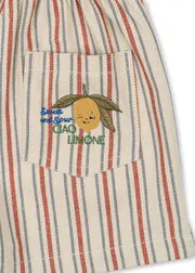 Konges Sløjd Frankie Korte Broek stripe winds biokatoen
