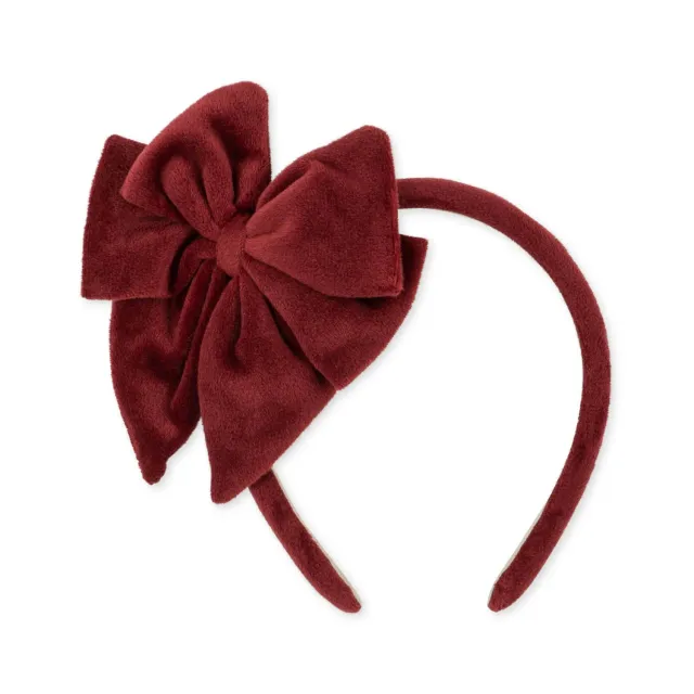 Konges Sløjd Bowie haarband red dahlia velours