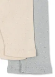 Konges Sløjd Perla broek 2-pack buttercream stretch