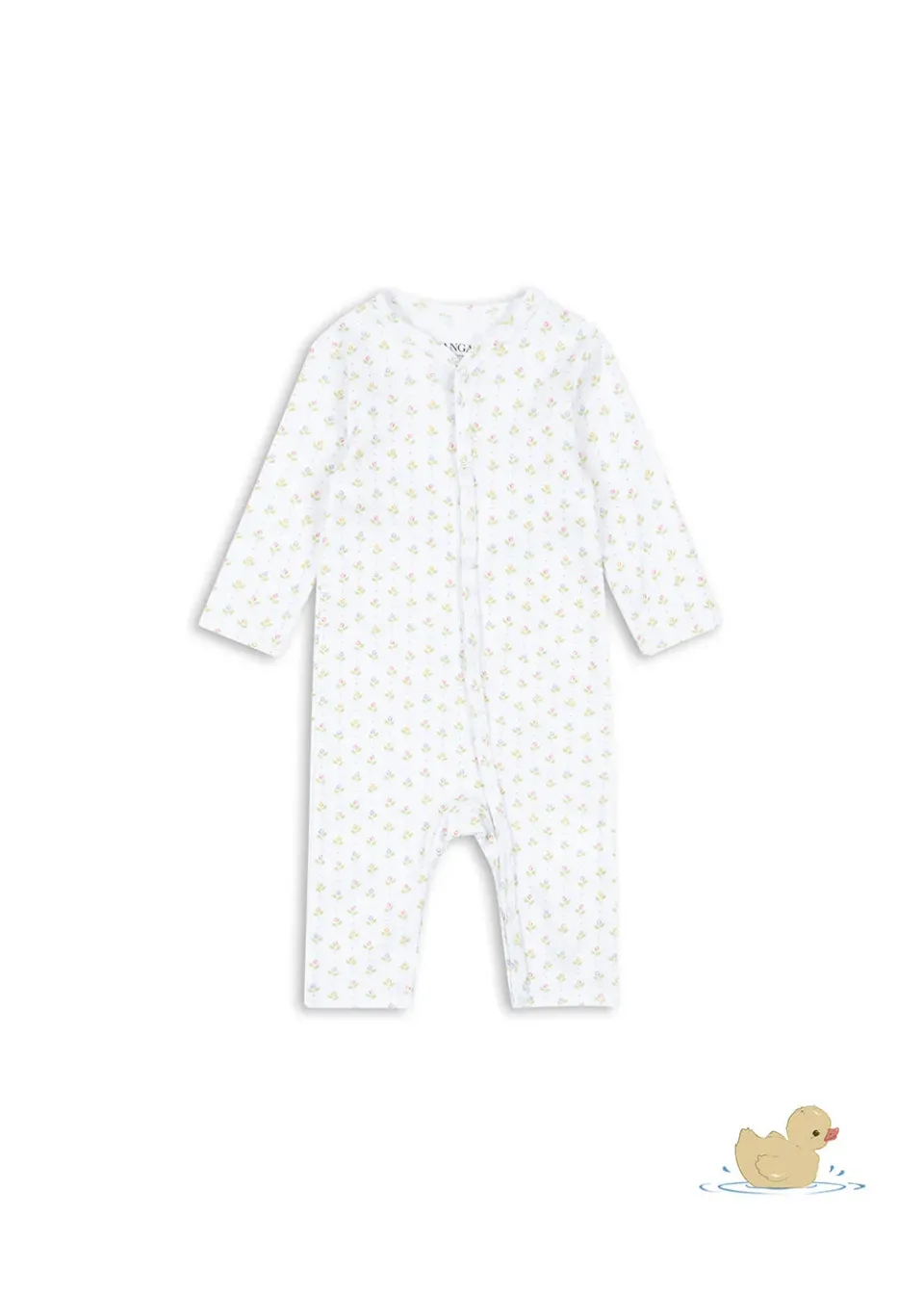 Konges Sløjd Fio onesie tuli coeur biokatoen