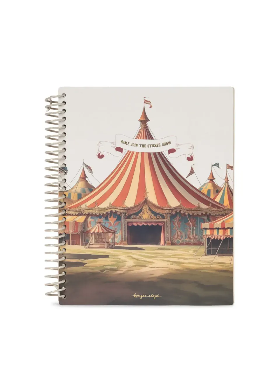 Konges Sløjd Stickerboek circus herbruikbaar