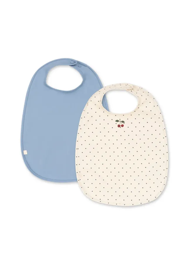 Konges Sløjd eetlappen 2-pack navy dot waterafstotend