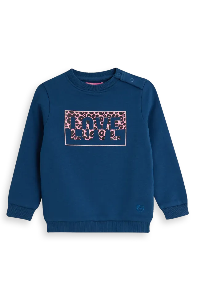 4President Bindi Blue trui blauw katoen
