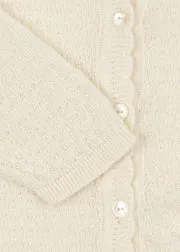 Konges Sløjd Venti vestje antique white biokatoen