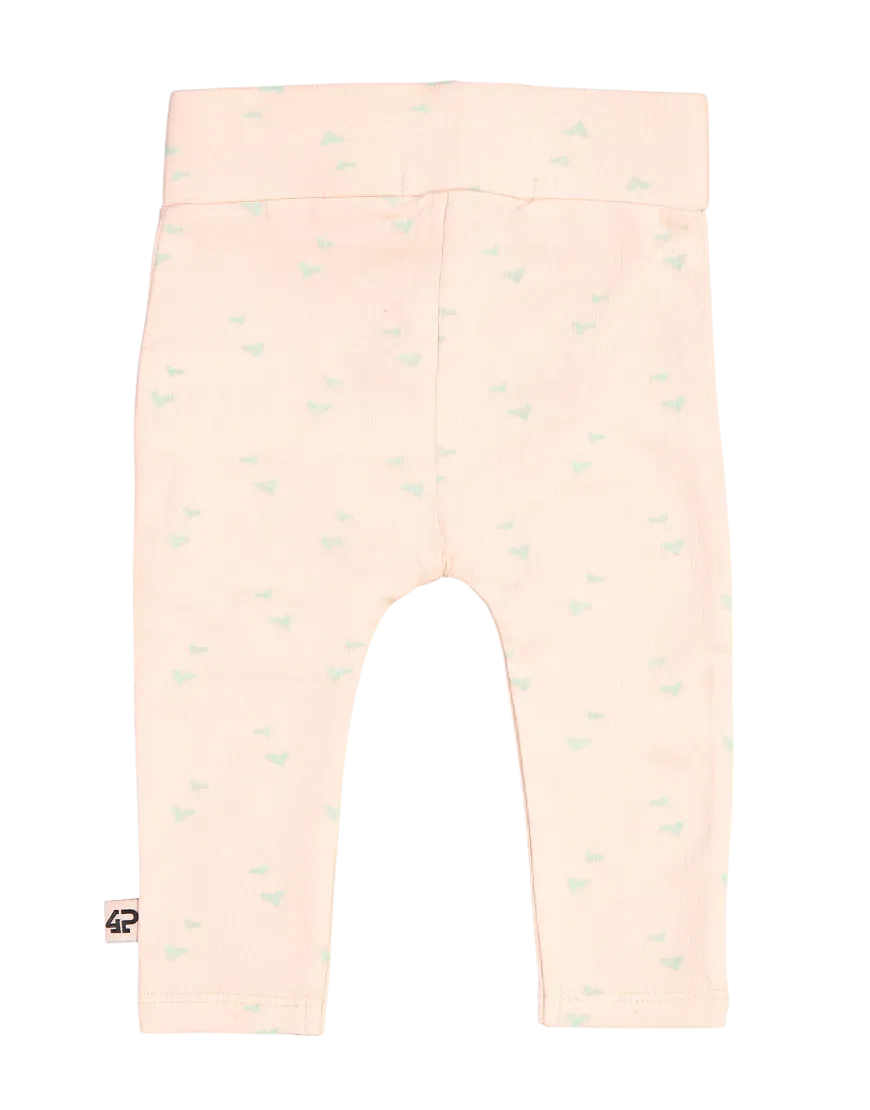 4PRESIDENT Lily Blush AOP legging baby katoen