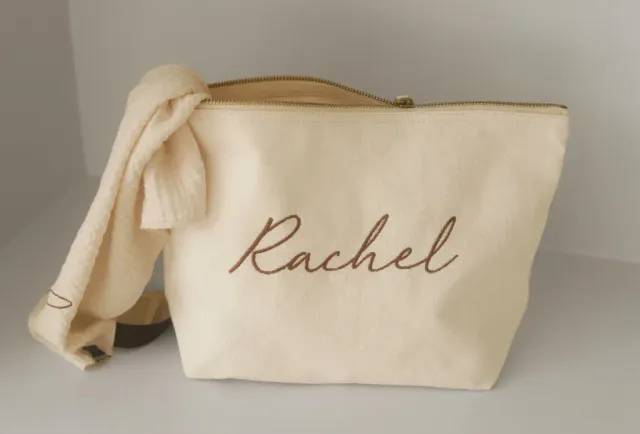 Louloúdi Ko luieretui naturel canvas personaliseerbaar
