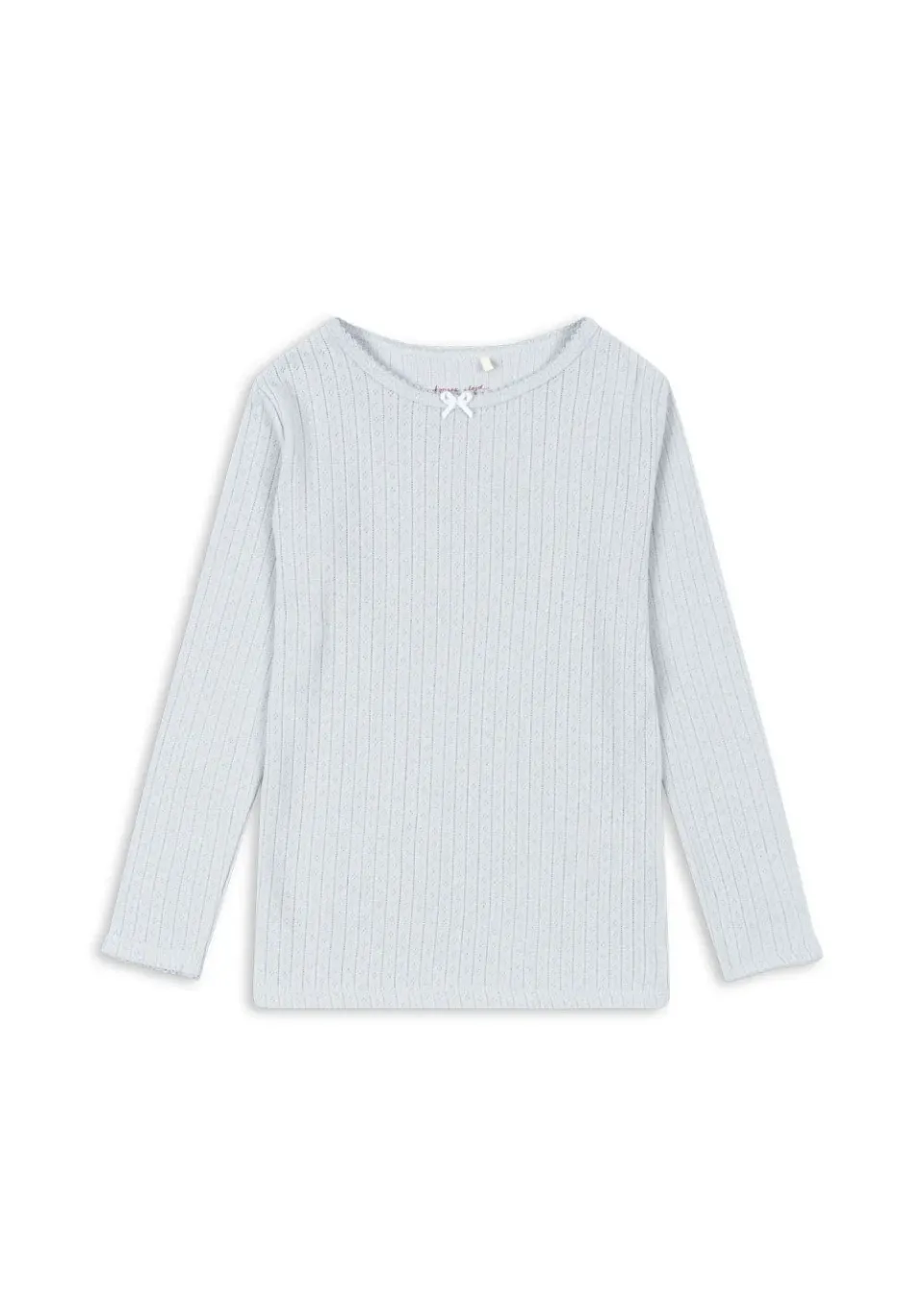 Konges Sløjd Minnie longsleeve shirt gray dawn biokatoen