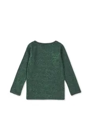 Konges Sløjd Roli blouse jungle green rib