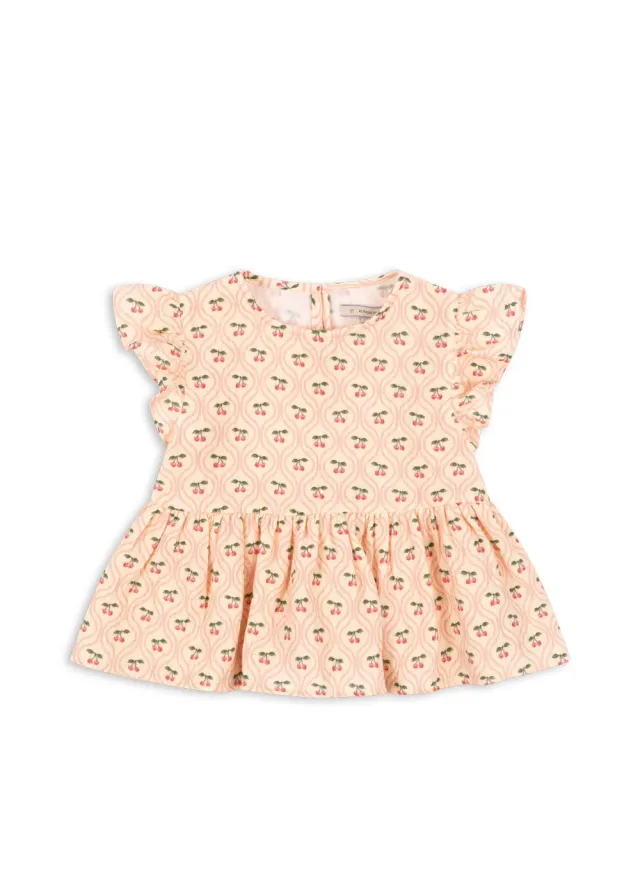 Konges Sløjd Coco top cherry pink mousselin