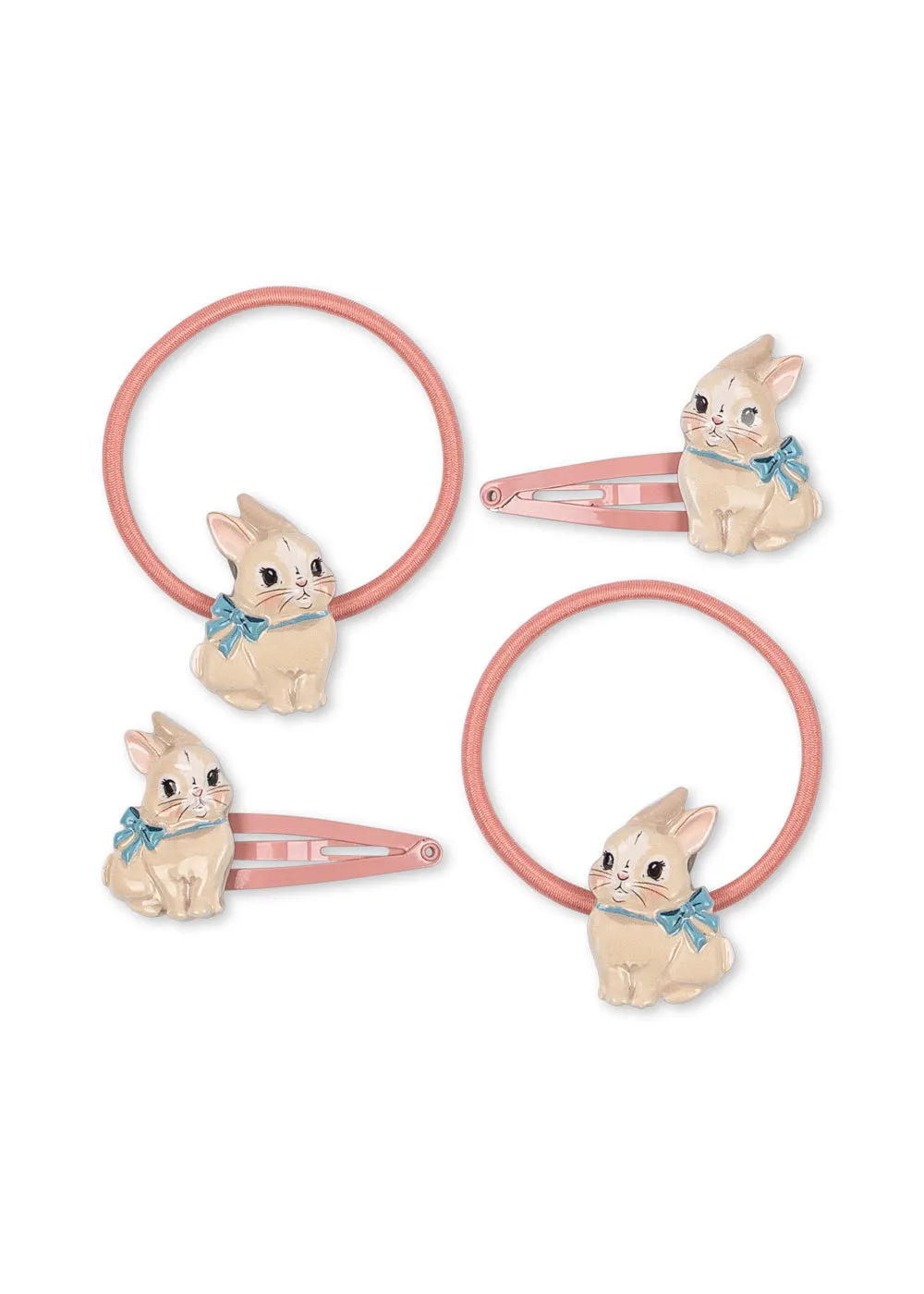 Konges Sløjd Bunny haaraccessoires konijn 4-delig