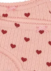 Konges Sløjd Minnie ondergoedset amour rouge biokatoen