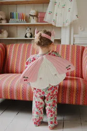 Konges Sløjd vlinder kostuum rosie blush verkleedset 3-delig