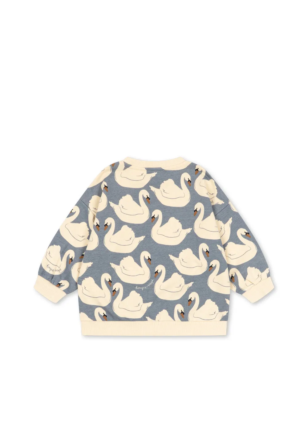 Konges Sløjd Loupy sweater swan biokatoen