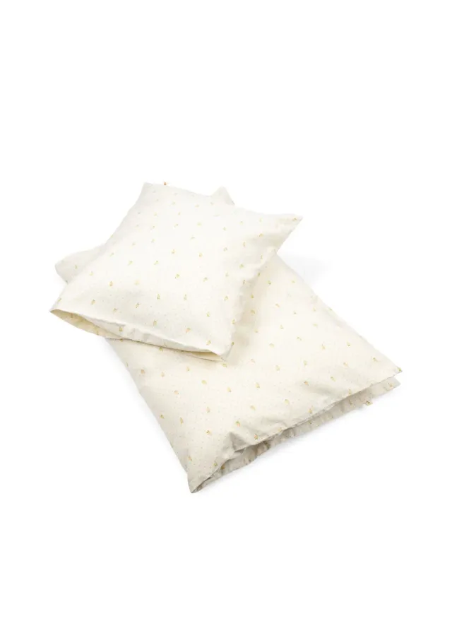 Konges Sløjd Junior Lemon Dot beddengoed 100x140 biokatoen