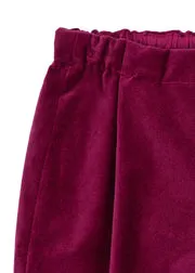 Konges Sløjd Barbara fluwelen broek sangria
