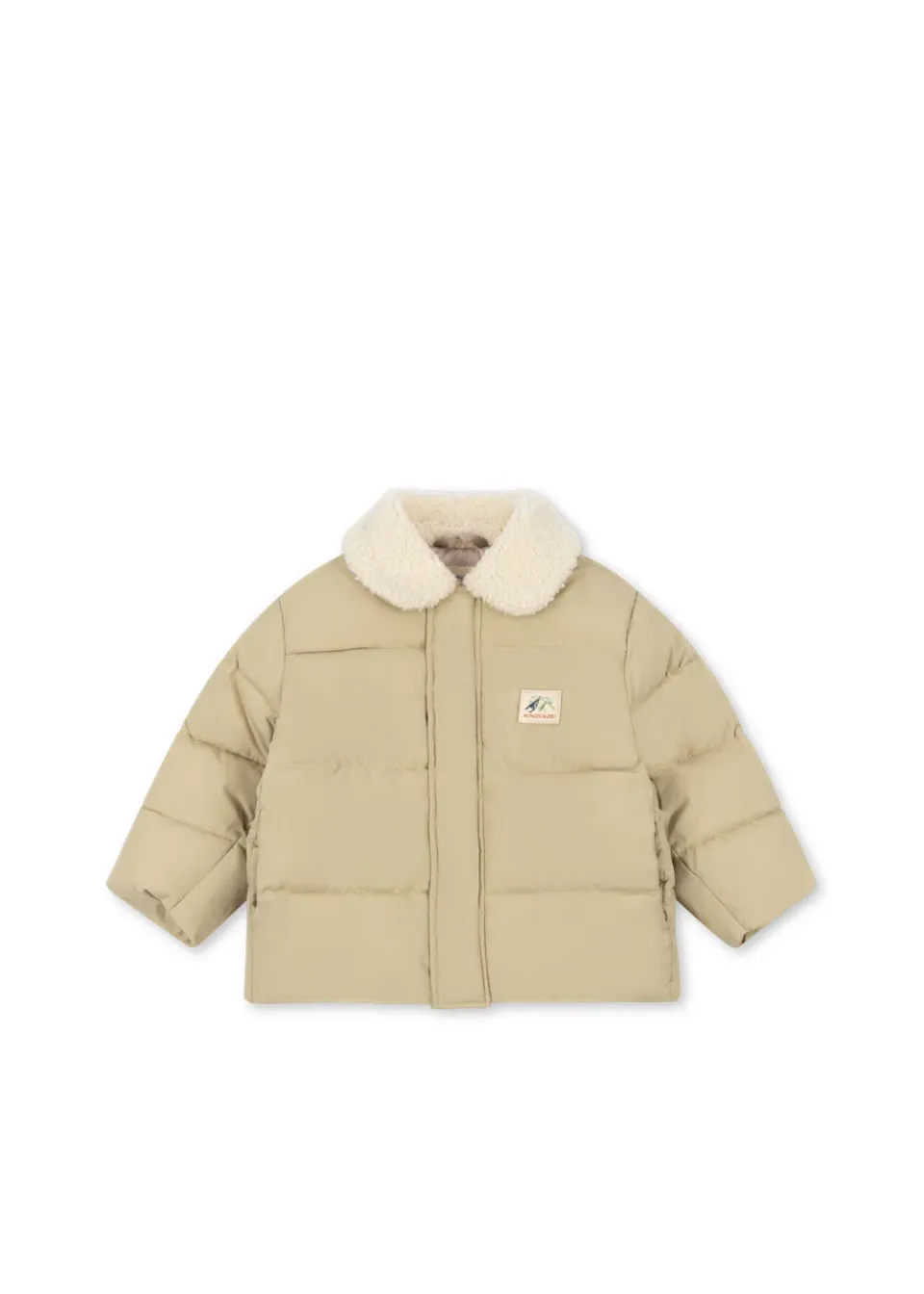 Konges Sløjd Alpi winterjas pale olive green warm