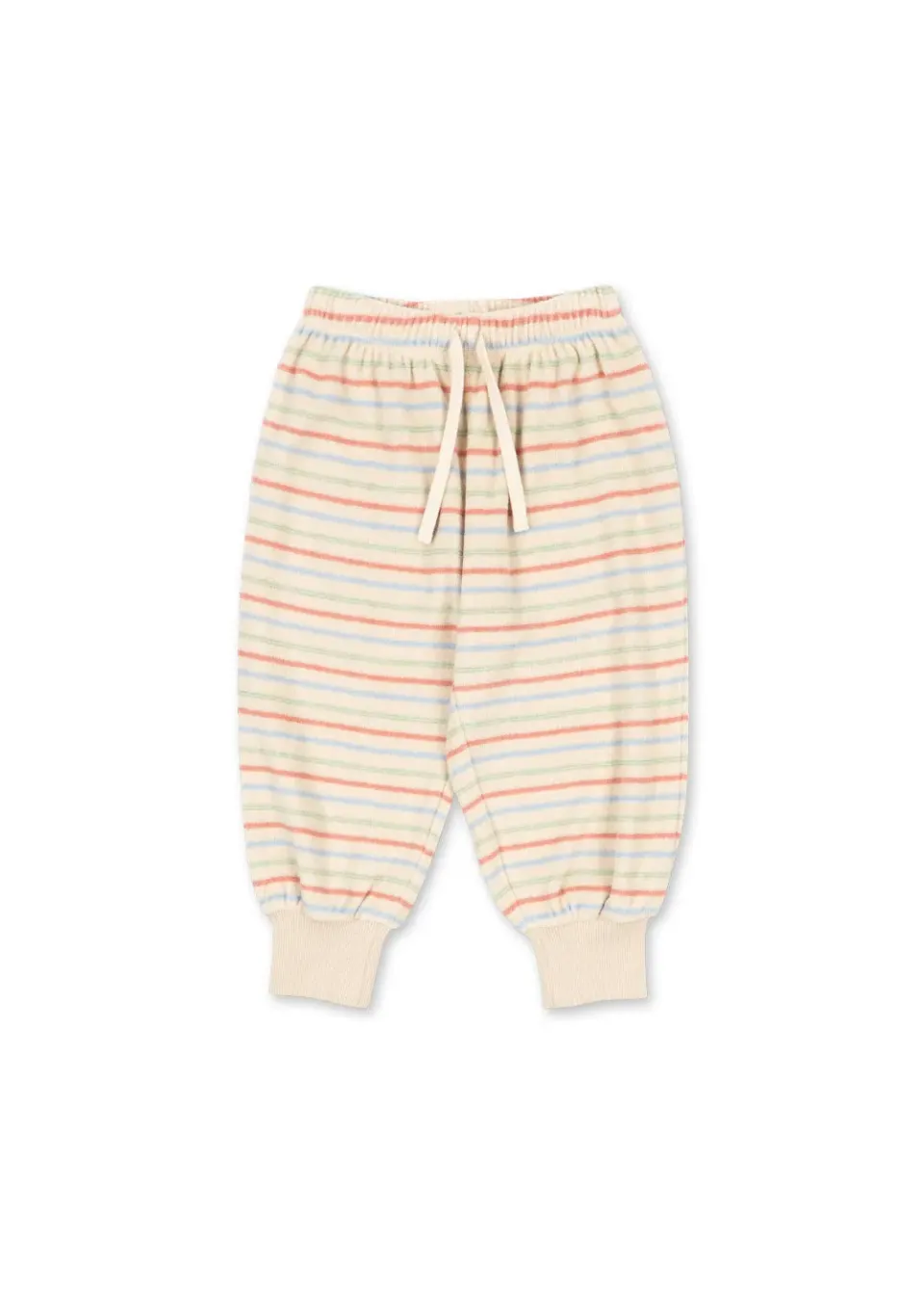 Konges Sløjd Itty sweatbroek confetti stripe biokatoen