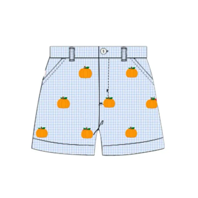Busy Bee Smocks Hattie Pumpkins short geweven pompoen