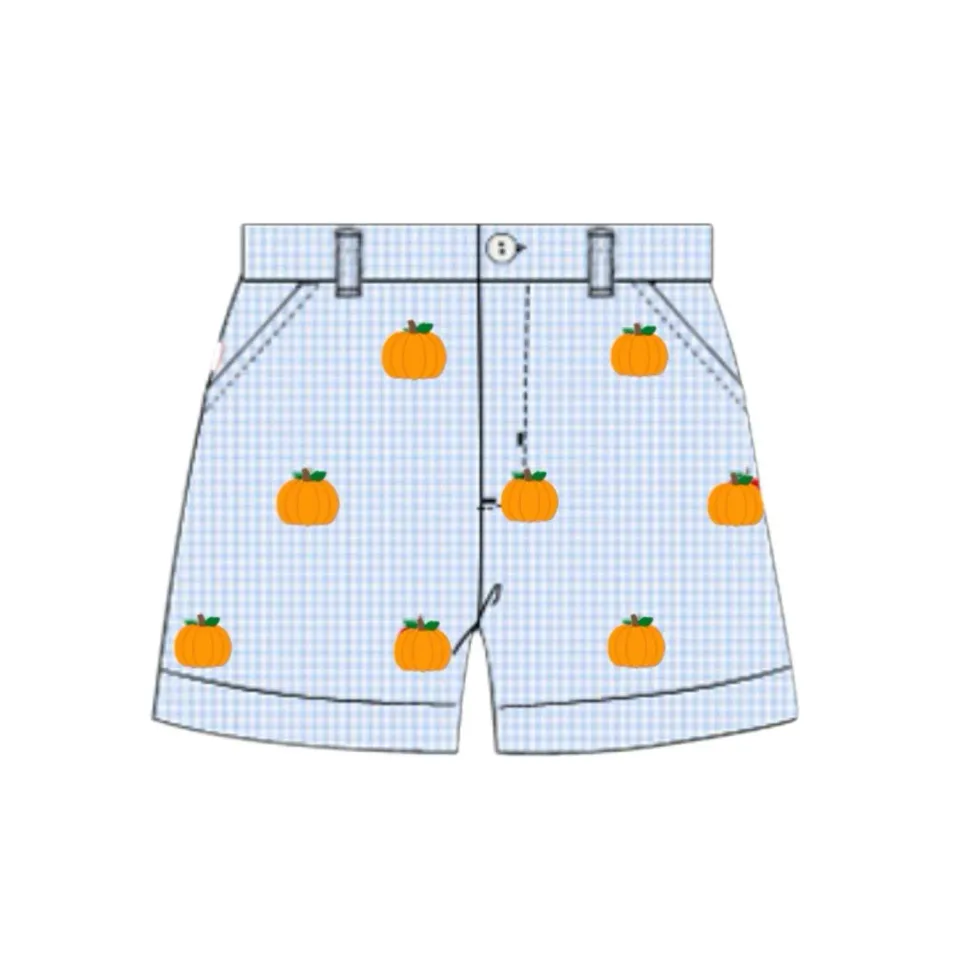 Busy Bee Smocks Hattie Pumpkins short geweven pompoen