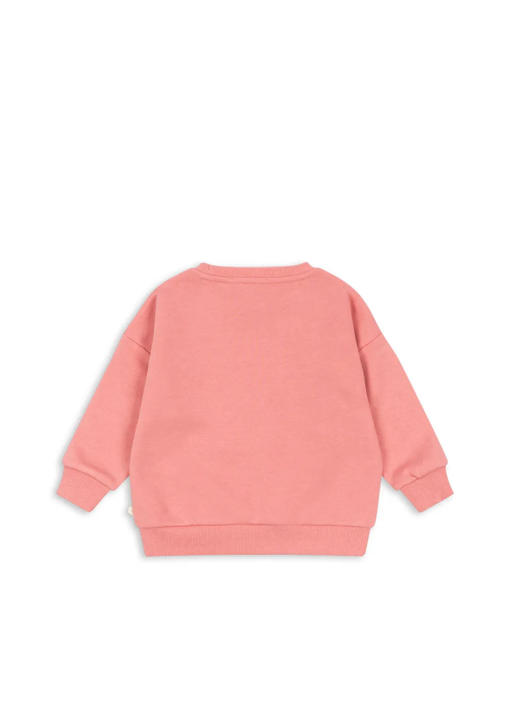 Konges Sløjd Lou Pailletten Sweater peach blossom biokatoen