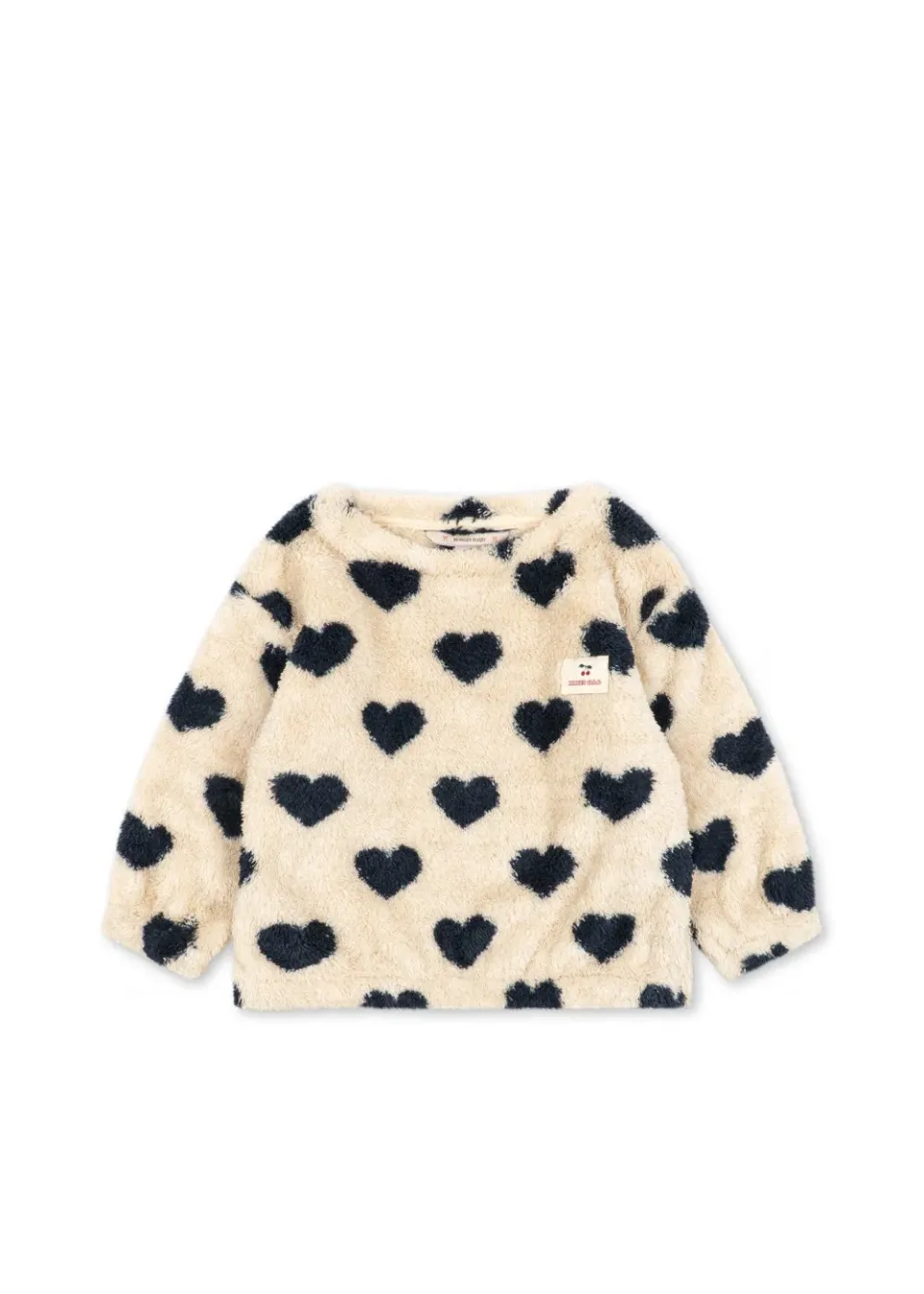 Konges Sløjd Cozy sweater bon coeur teddy