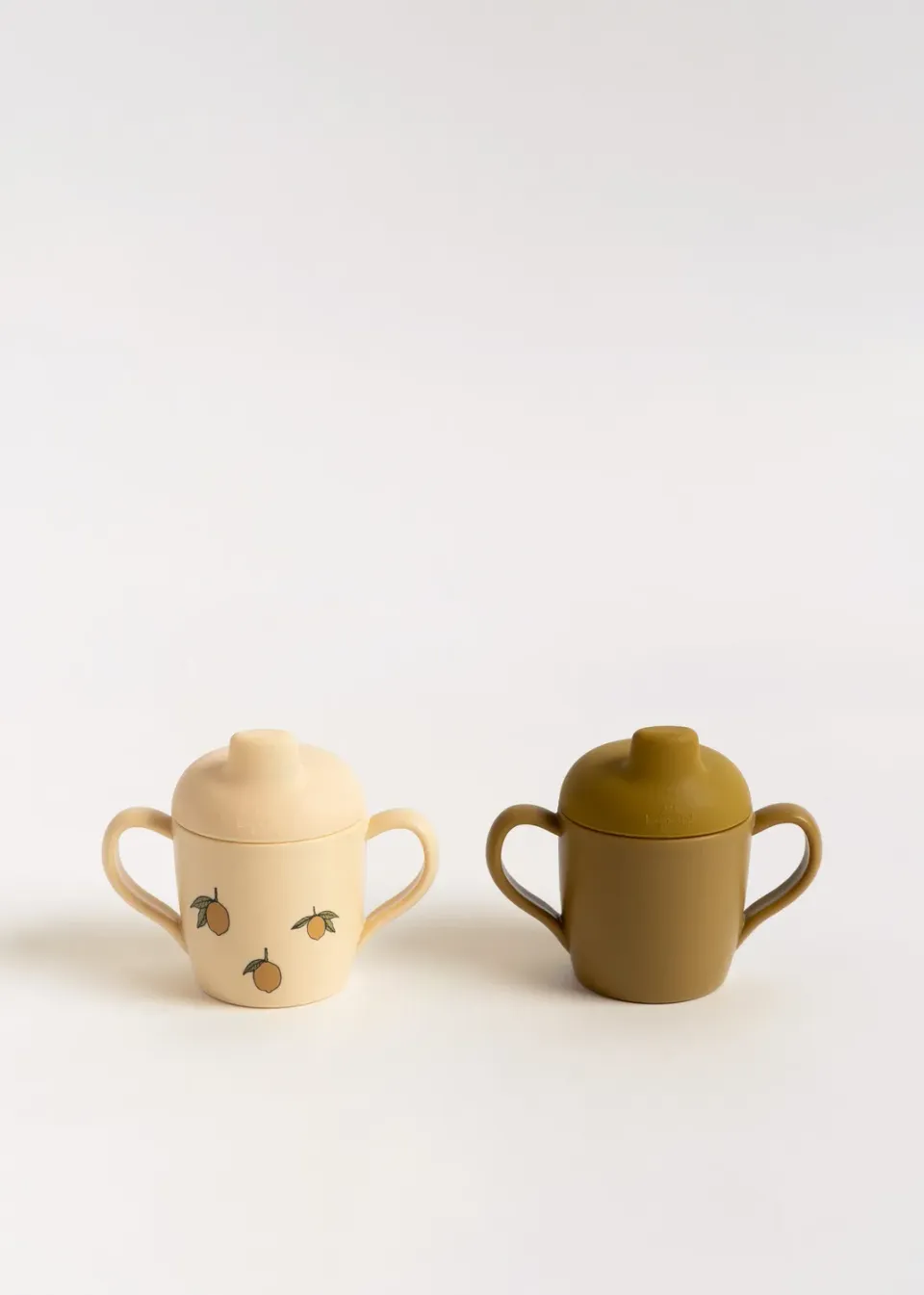 Konges Sløjd tuitbeker 2-pack lemon silicone