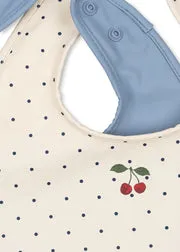 Konges Sløjd eetlappen 2-pack navy dot waterafstotend