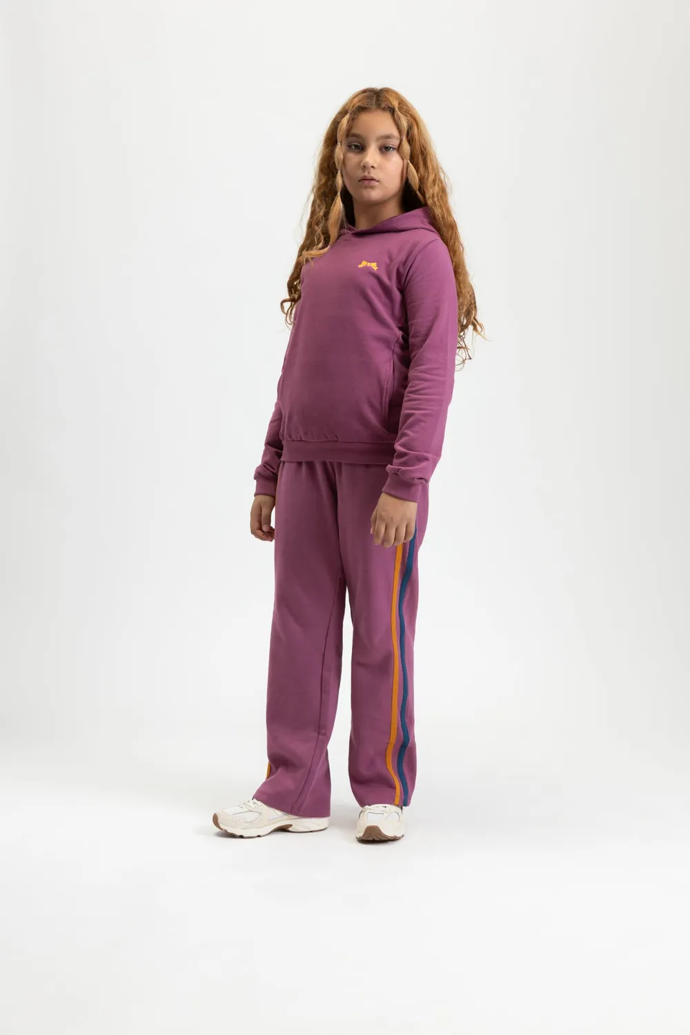 4President Kyrie Pink hoodie meisjes roze katoen