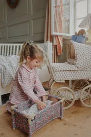 Konges Sløjd Pio pyjamaset lolly stripe biokatoen