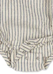 Konges Sløjd Elliot romper stripe bluie biokatoen