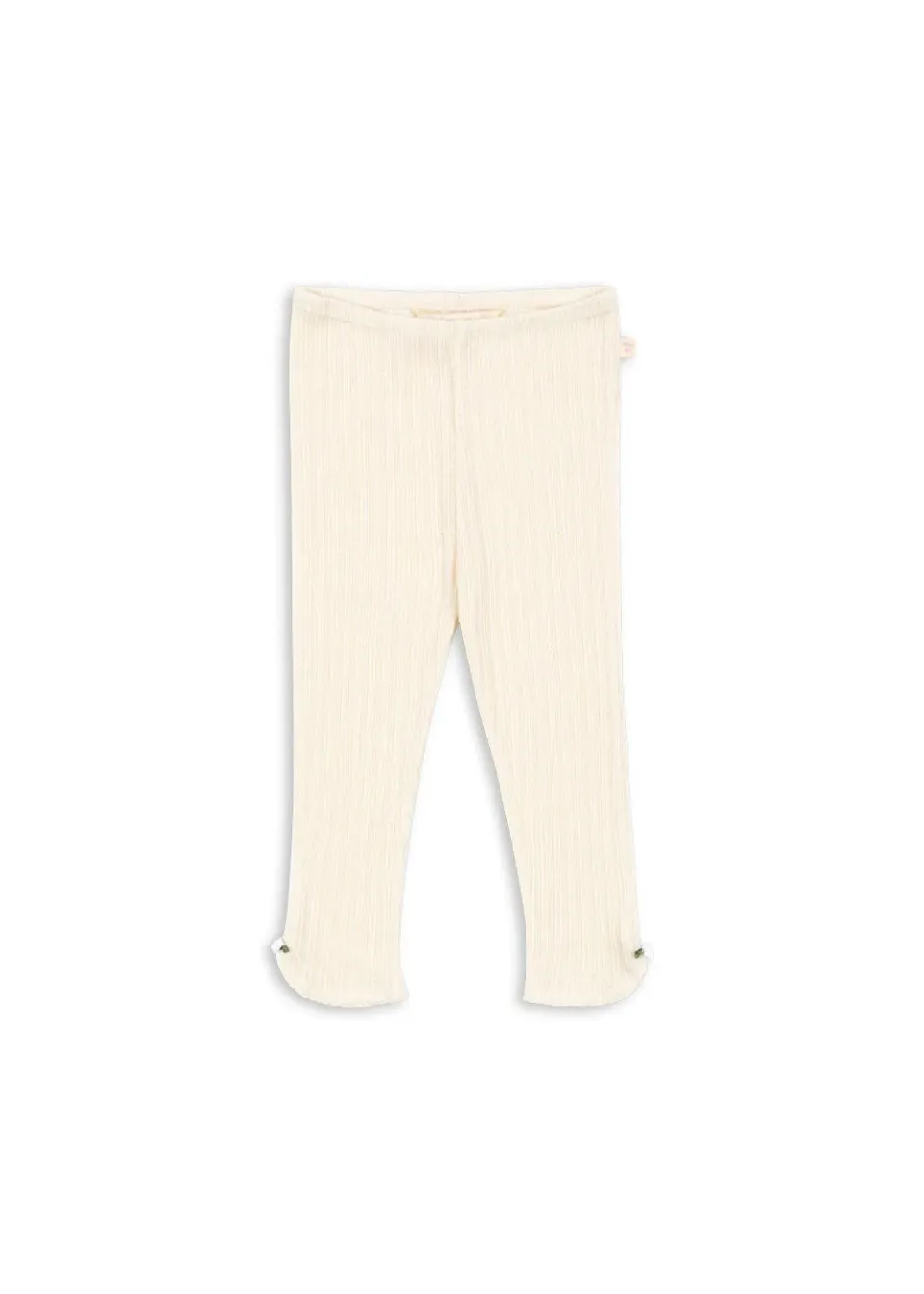 Konges Sløjd Papin Broek Antique White Biokatoen Rib