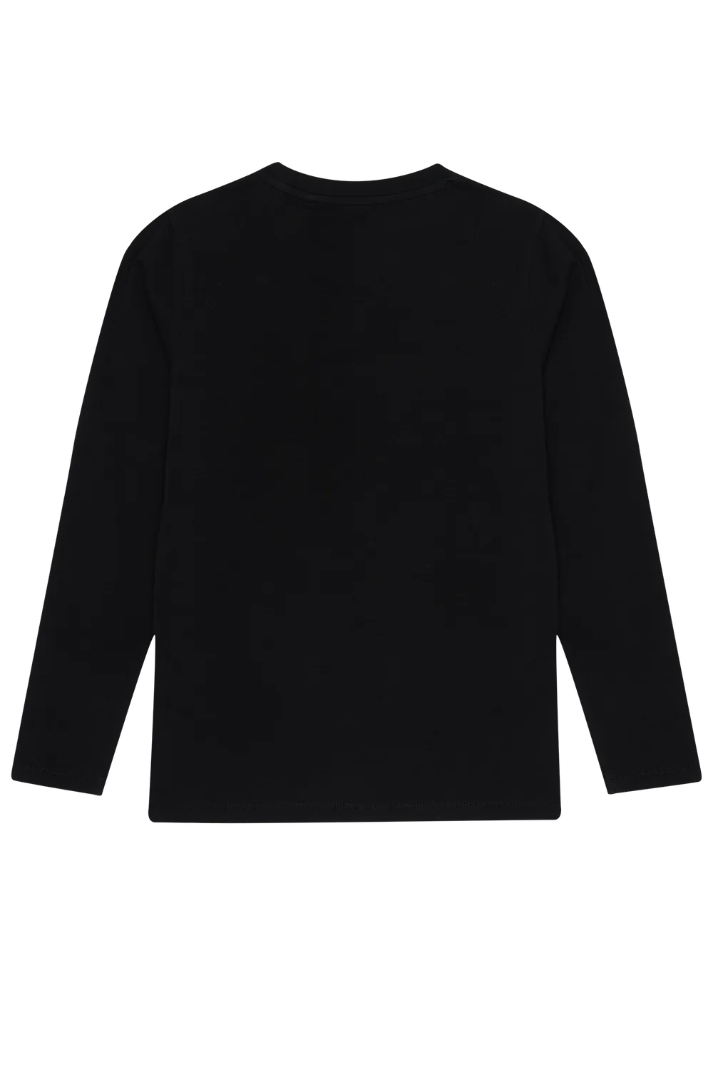 4PRESIDENT Alan Black longsleeve jongens zwart katoen