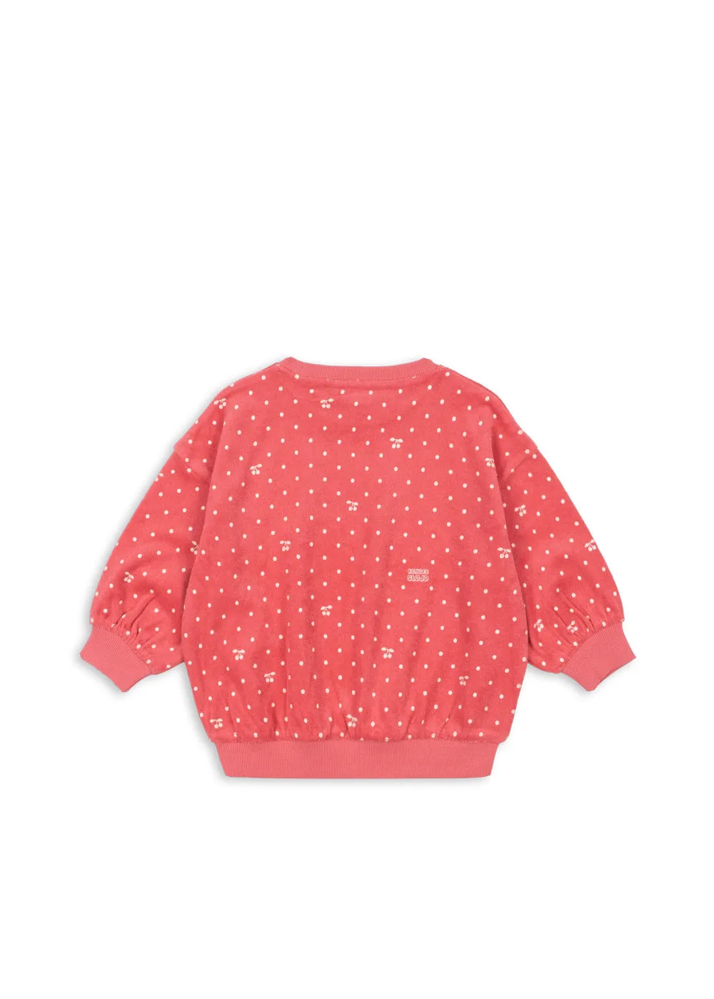 Konges Sløjd Itty sweatshirt cherry berry dot biokatoen