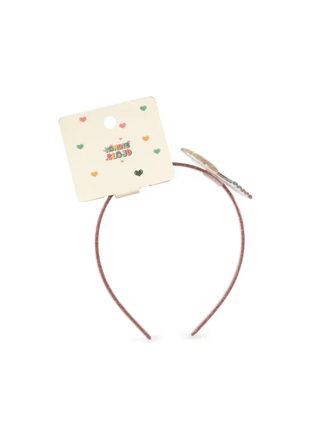 Konges Sløjd Regenboog Ster haarband multi glitter