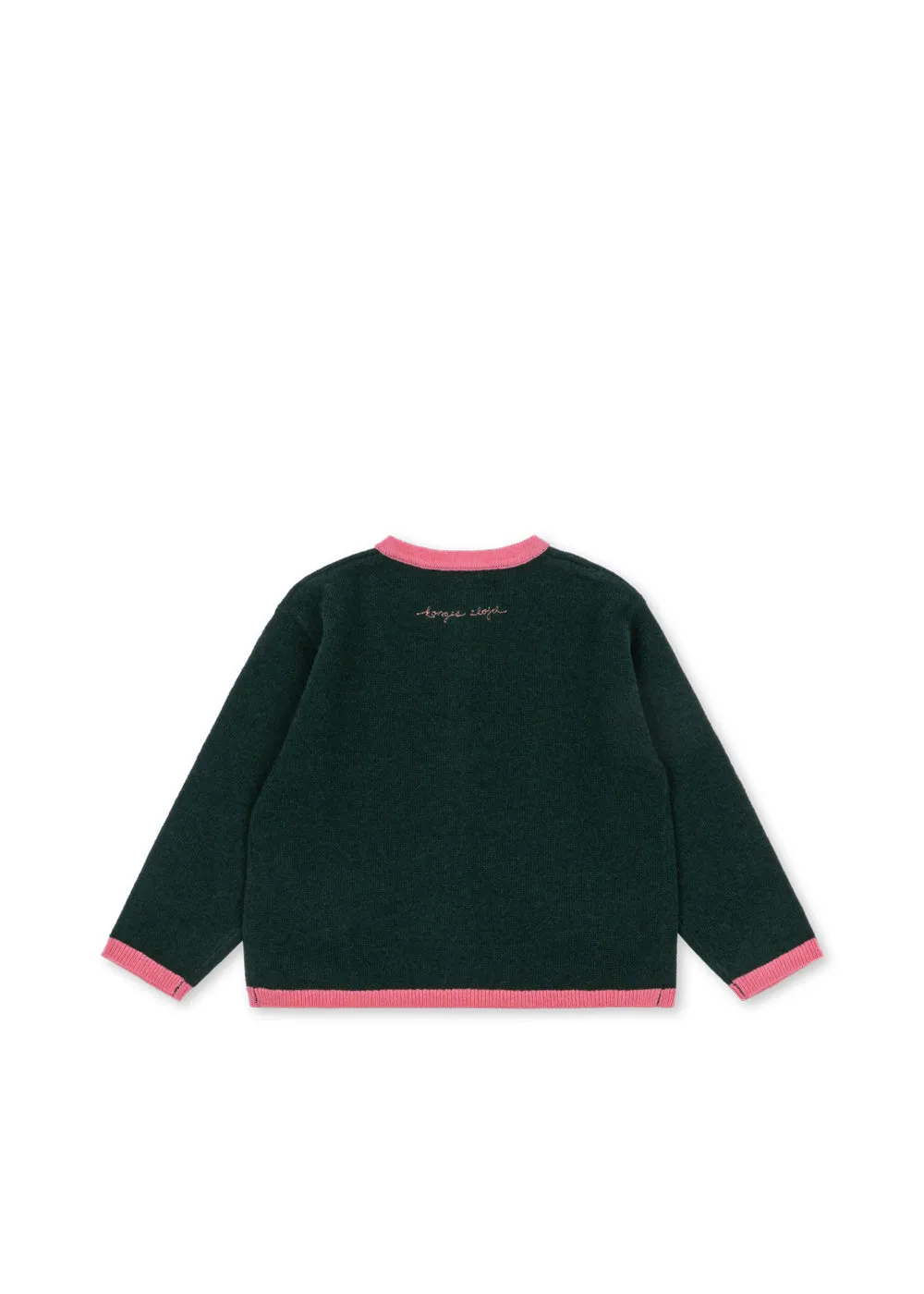 Konges Sløjd Alette cardigan scarab zuivere wol
