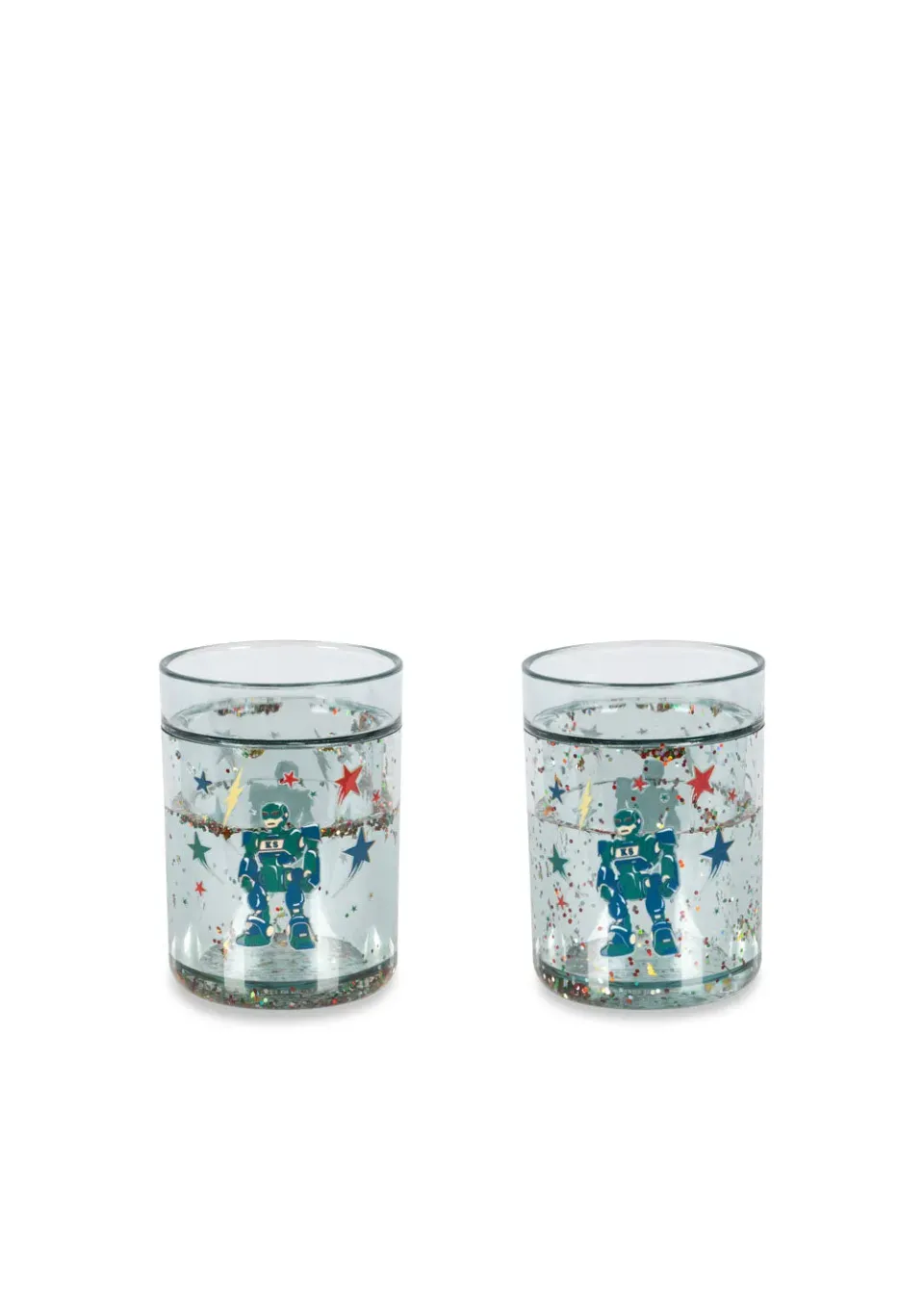 Konges Sløjd glitter mokken hero robot 2-pack 180 ml