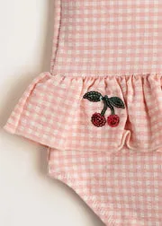 Konges Sløjd Etta badpak mellow rose seersucker