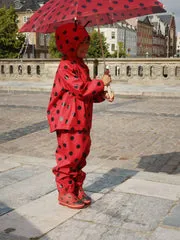 Konges Sløjd Ladydot kinderparaplu lady dot waterdicht