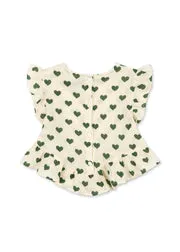 Konges Sløjd Coco top amour verde mousseline