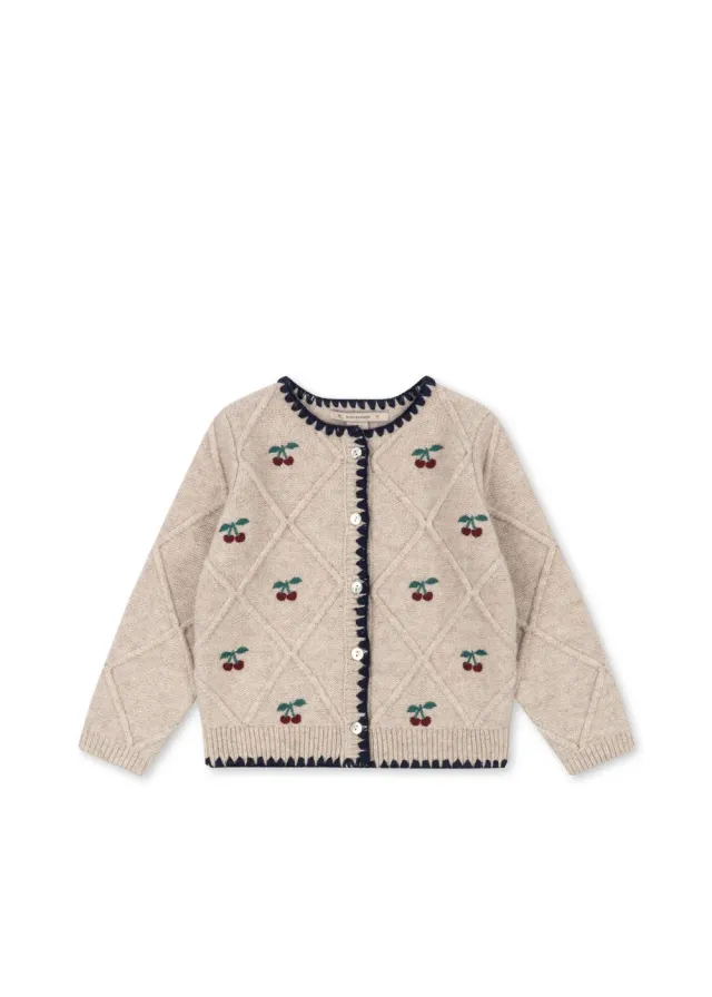 Konges Sløjd Iska wollen vest off white
