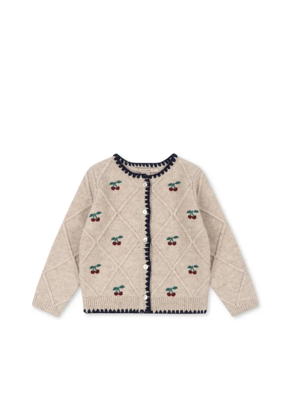 Konges Sløjd Iska wollen vest off white