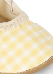 Konges Sløjd Etta zwemschoenen banana almond check UPF