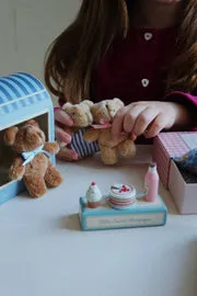 Konges Sløjd Elise Tiny Teddy beige - mini knuffelbeer