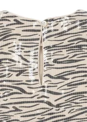 Konges Sløjd Zebretti jurk zebra pailletten