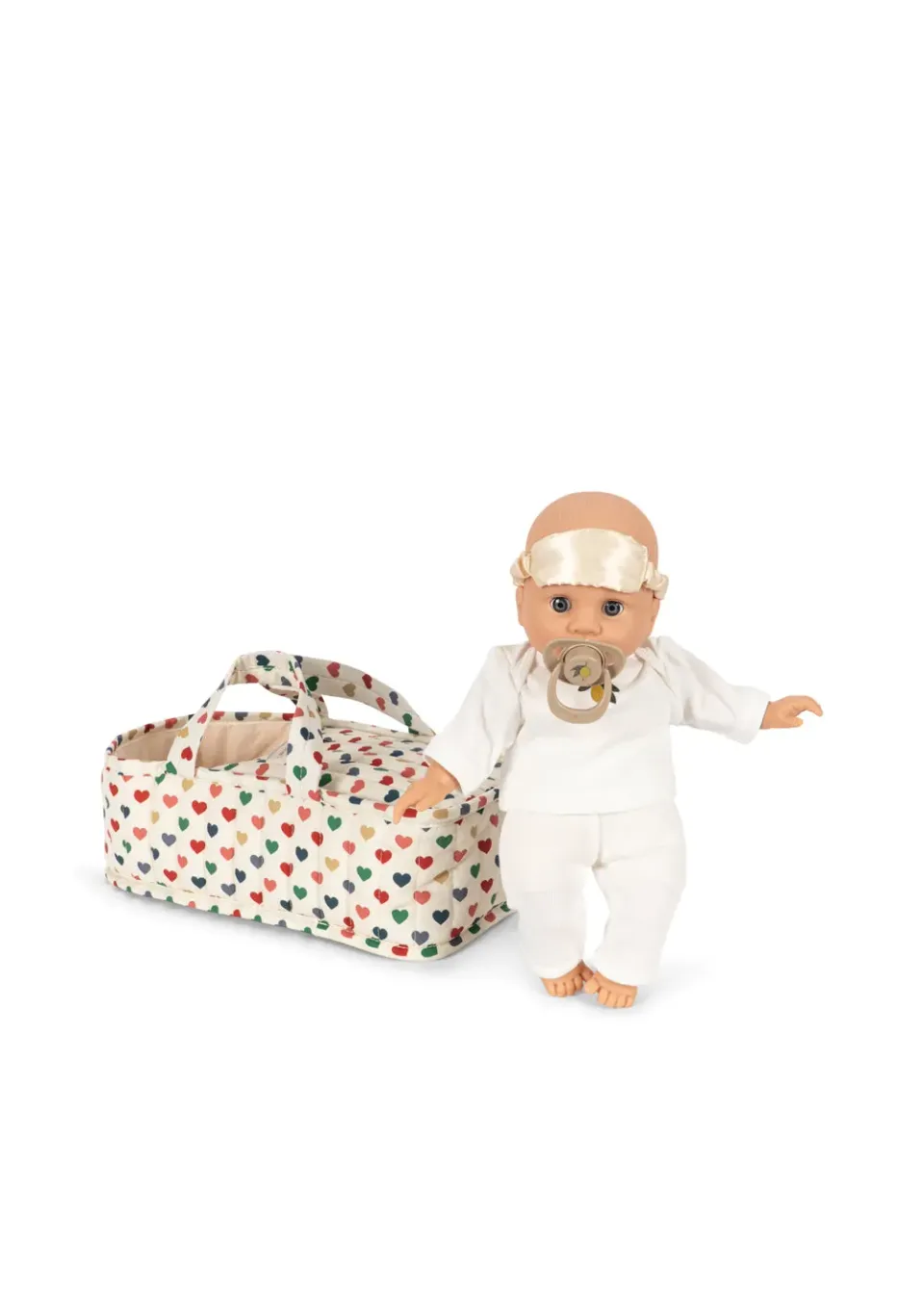 Konges Sløjd Lola Babypopset Coeur Coloré 31,5 cm Zacht