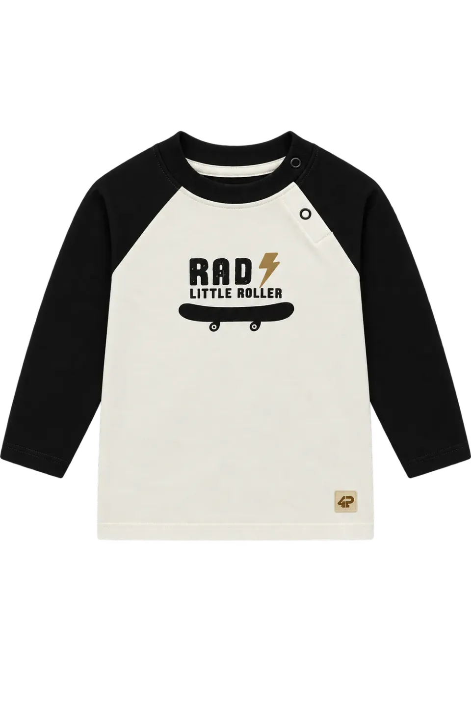 4PRESIDENT Kevin Washed Black longsleeve katoen