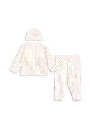 Konges Sløjd Bello newborn set punto rosa biokatoen
