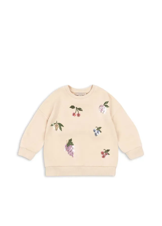 Konges Sløjd Lou sweater brazillian sand pailletten